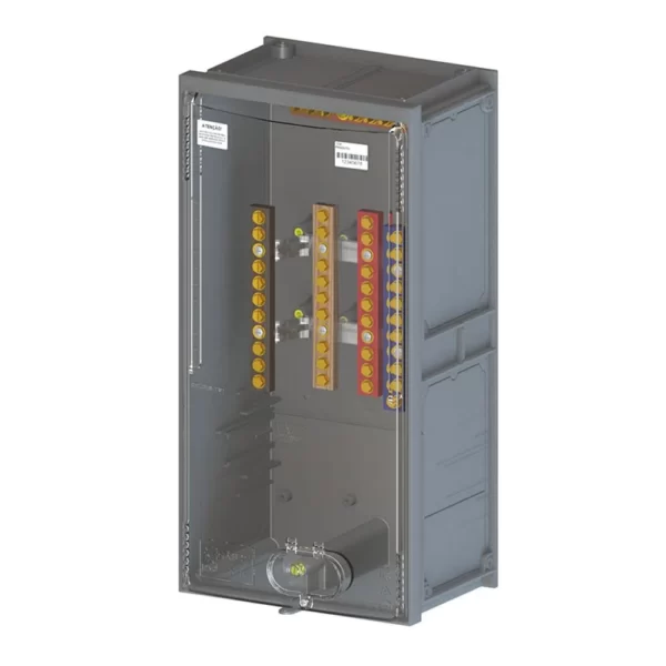 Caixa de Proteção Distribuição CMD3 P6 CZ CB200 C/Barramento TAF