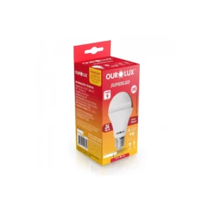 Lâmp Led Bulbo 9W 6500K 803lm OUROLUX