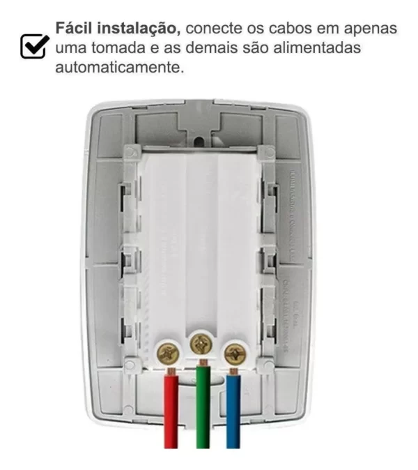 CJ 1 Tomada Monobloco Lev Ilumi - Imagem 2
